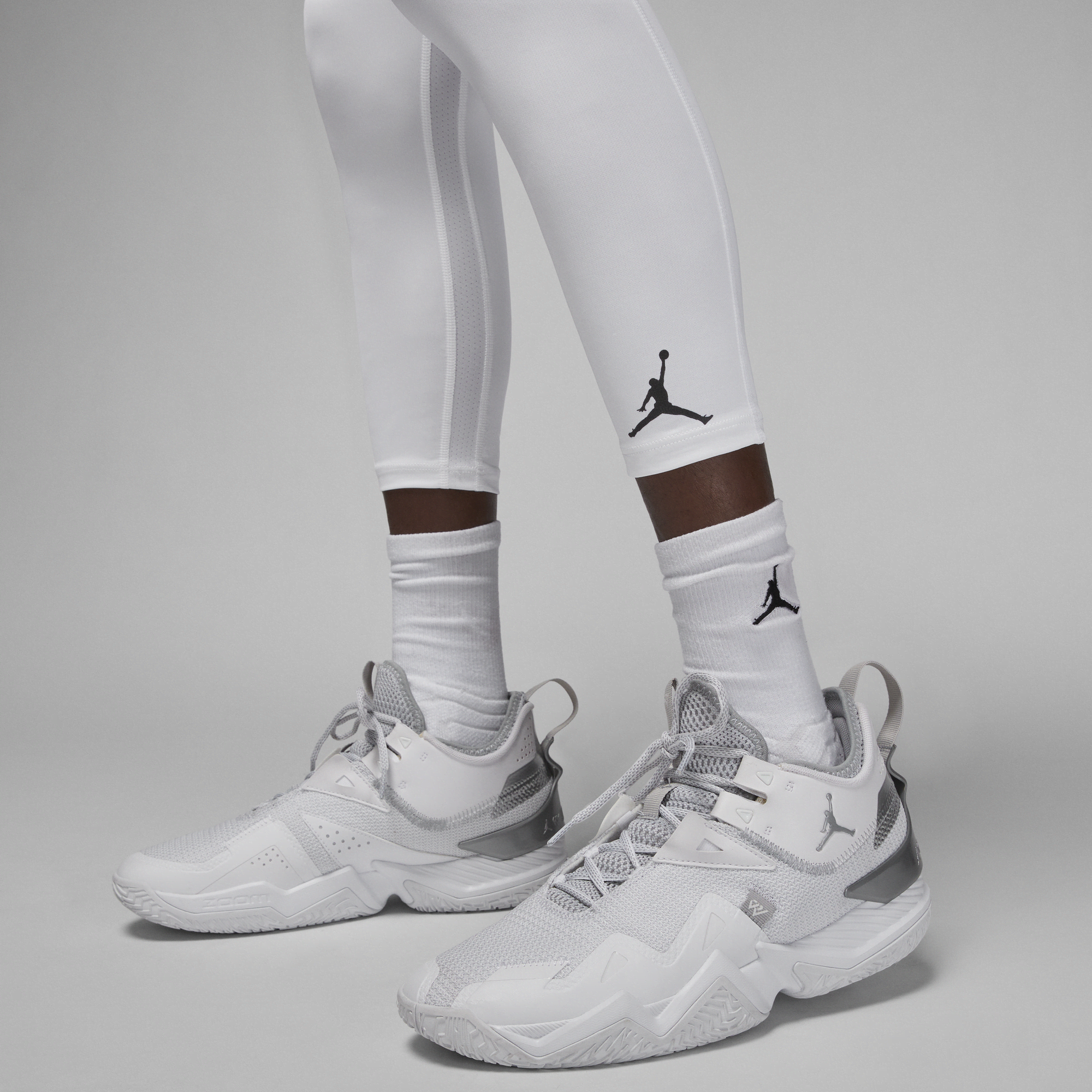 Nike Air Jordan Men's Stay Cool Tights White 642348-101