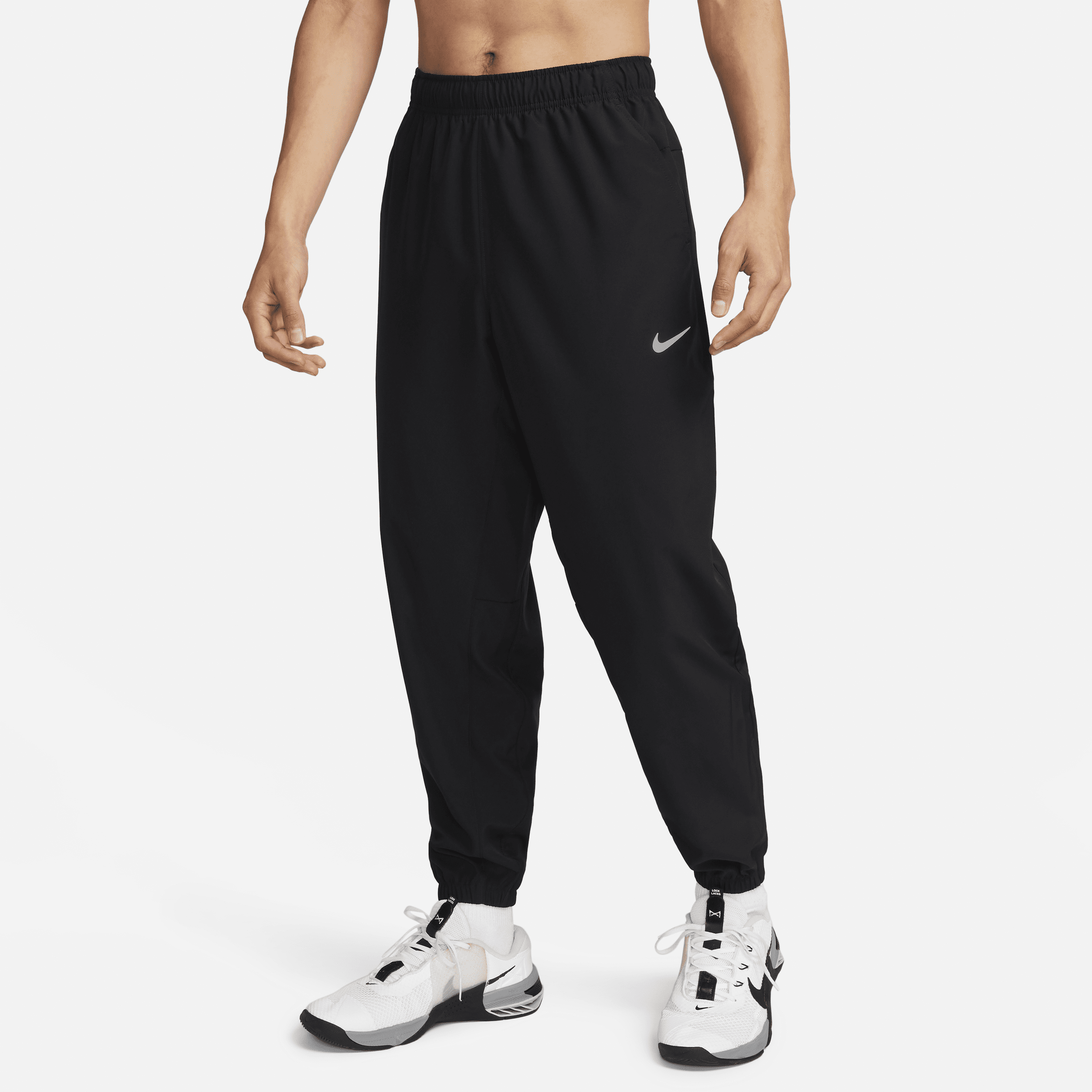 Boys Black Dri-FIT Trousers. Nike IN