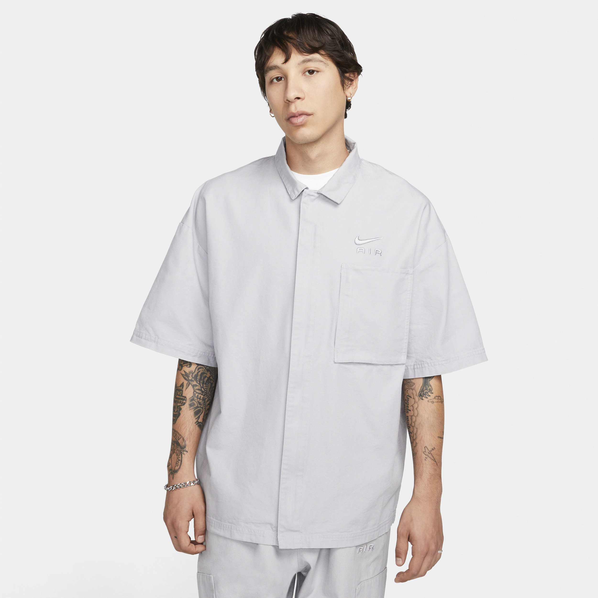 NIKE 00's Headquarters S/S Work Shirt-XL-