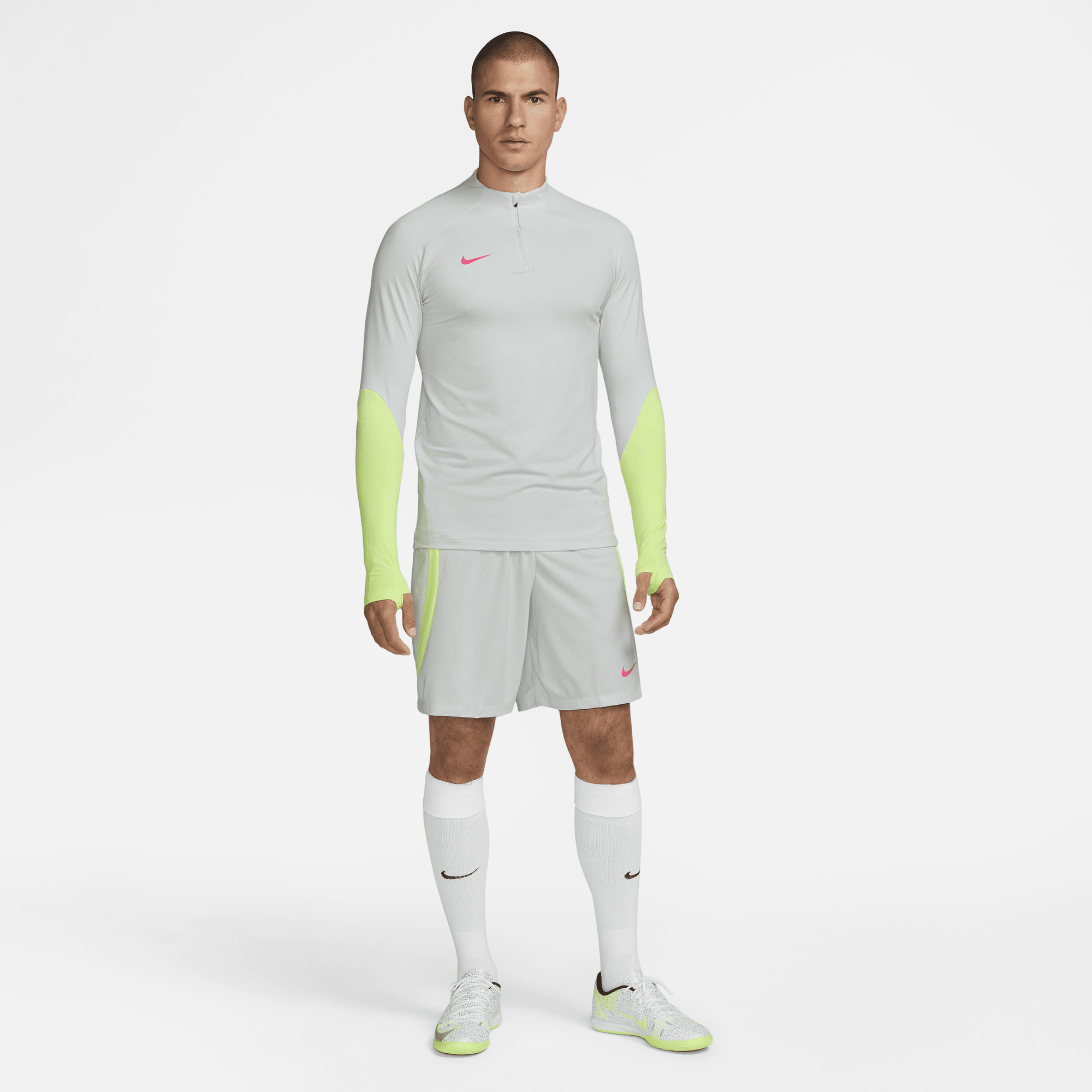 Nike Strike Football Leg Sleeves - Blue price from nike in Saudi