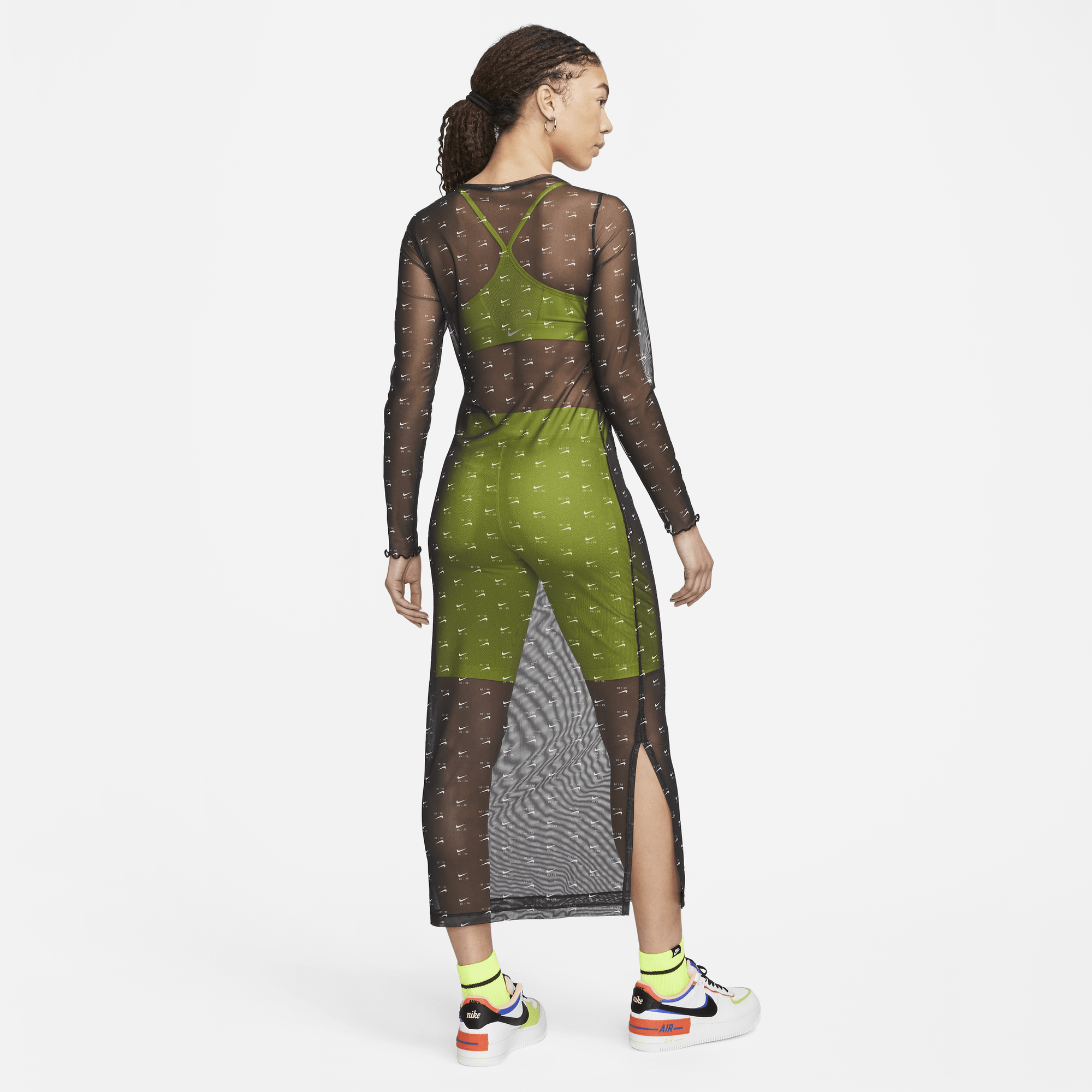 Nike sportswear women's cheap mesh studio dress