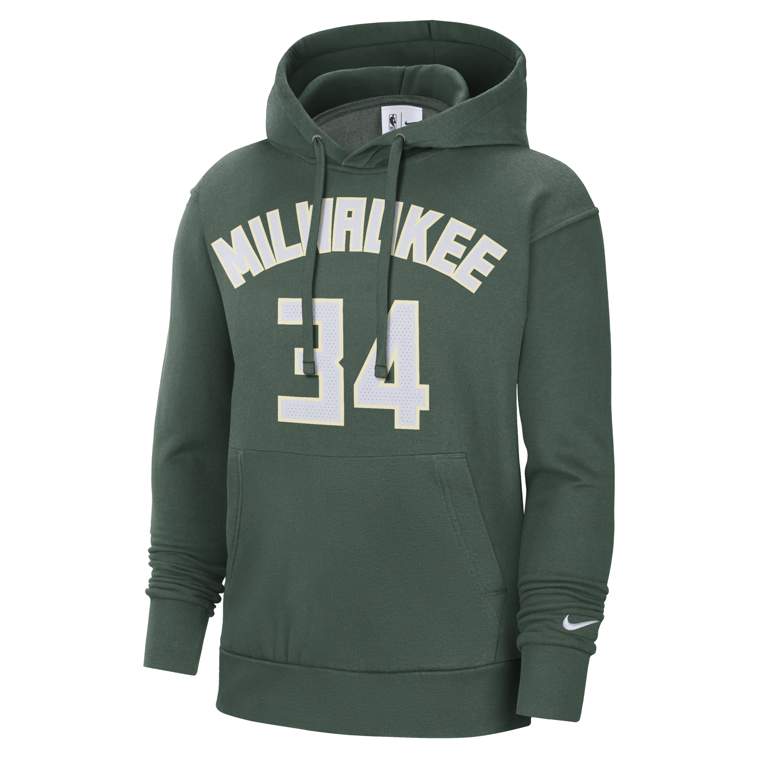 Milwaukee Bucks Nike Icon Name & Number Hoodie - Giannis Antetokounmpo -  Youth