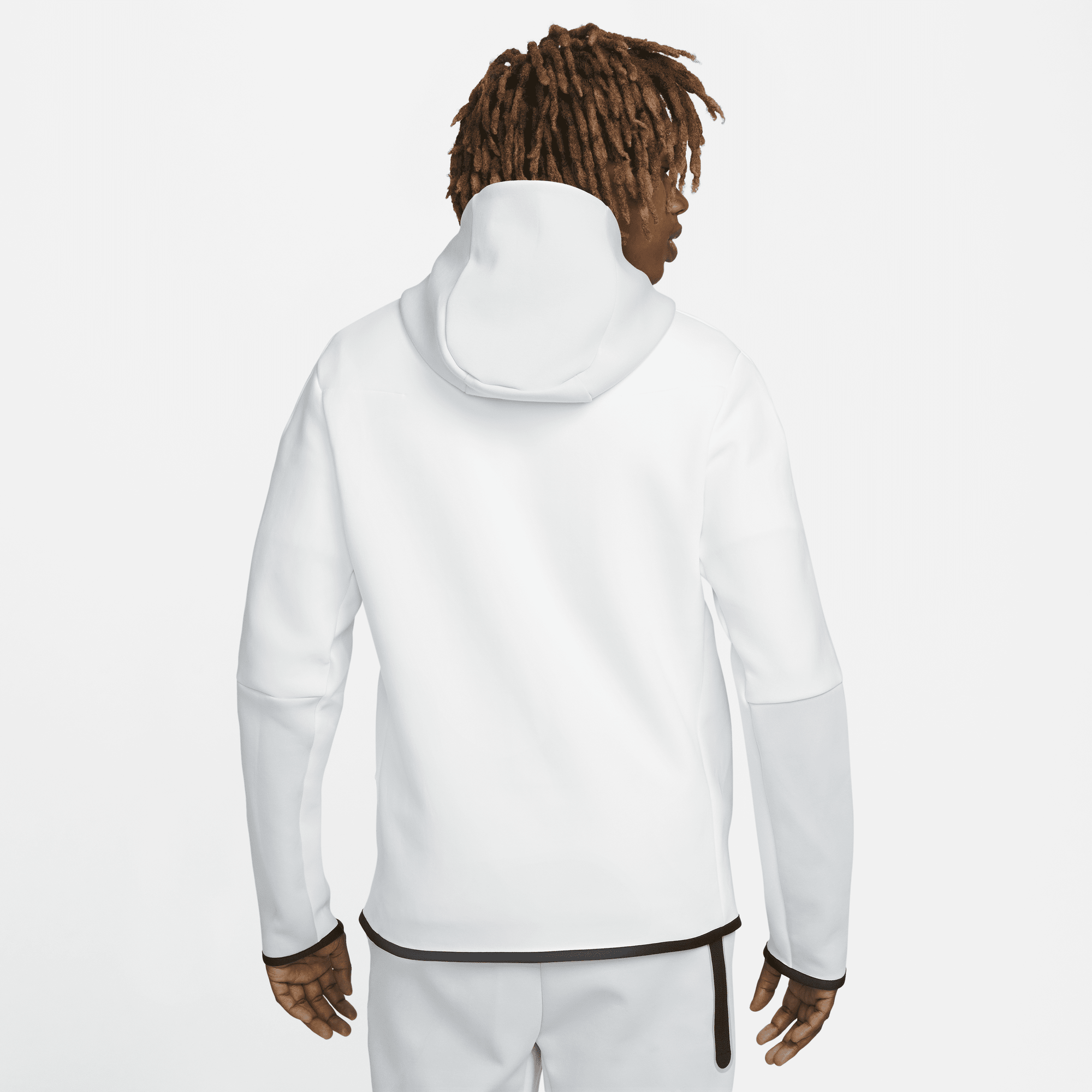 Nike Sportswear Swoosh Tech Fleece Men's Pullover Hoodie, Black/White, L :  Buy Online at Best Price in KSA - Souq is now : Fashion