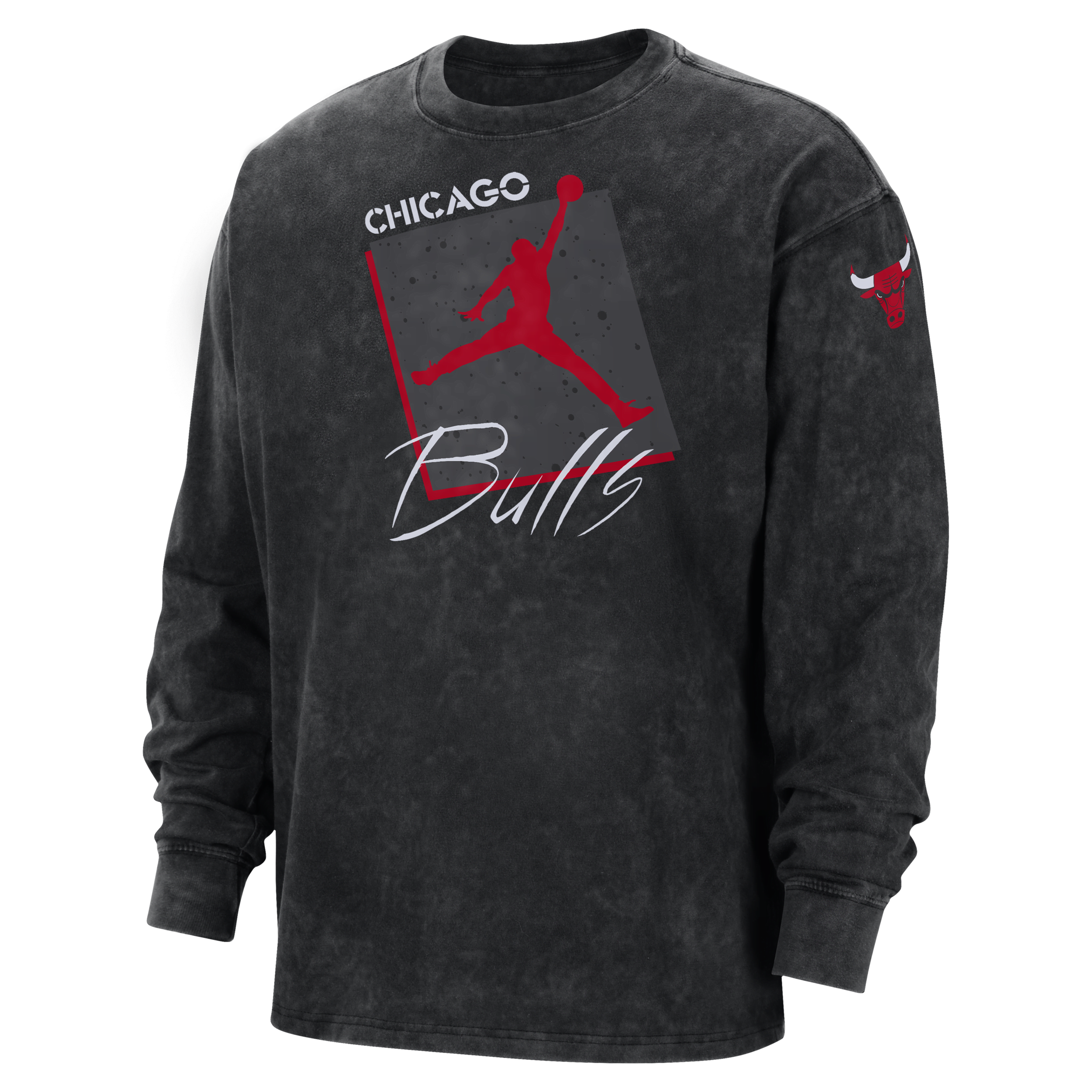 Men's NBA Nike Chicago Bulls Courtside Statement Edition T-Shirt - White