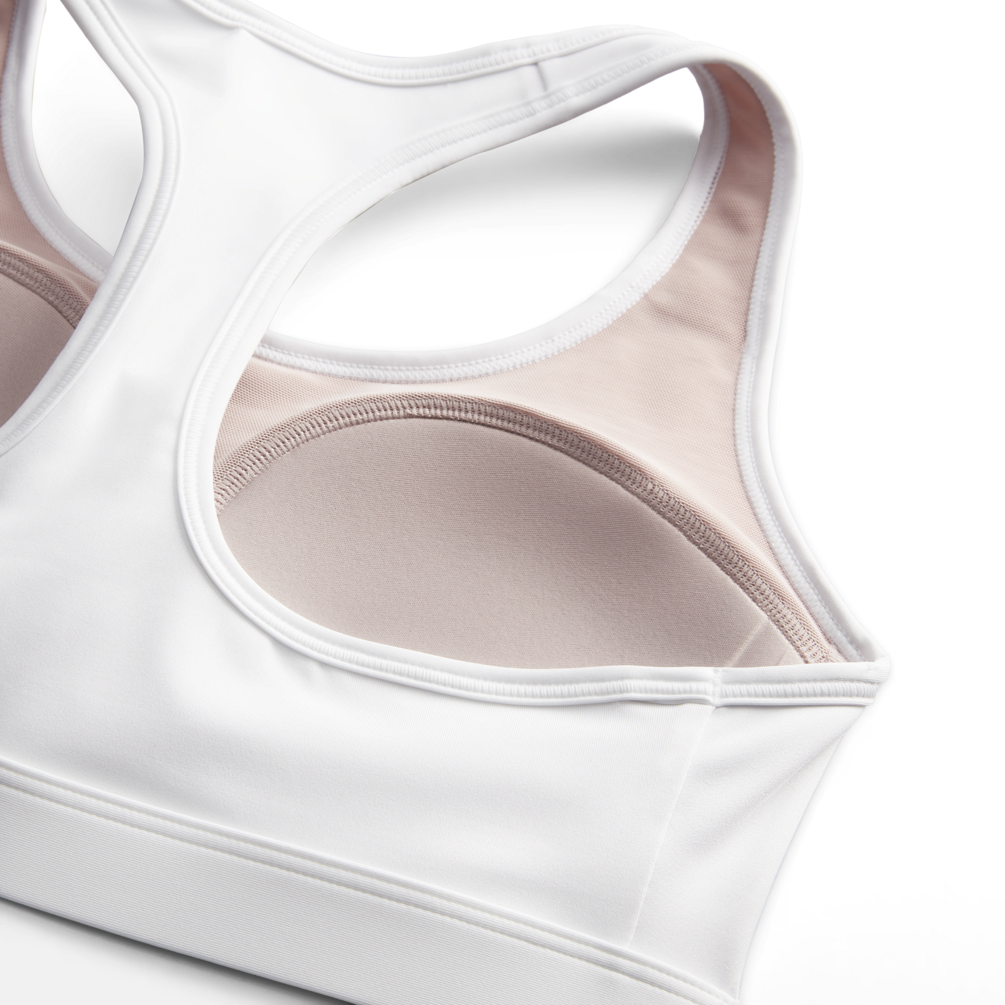 Nike ClaSSic Pad Sport Bras For Women - White, XS : Buy Online at Best  Price in KSA - Souq is now : Fashion