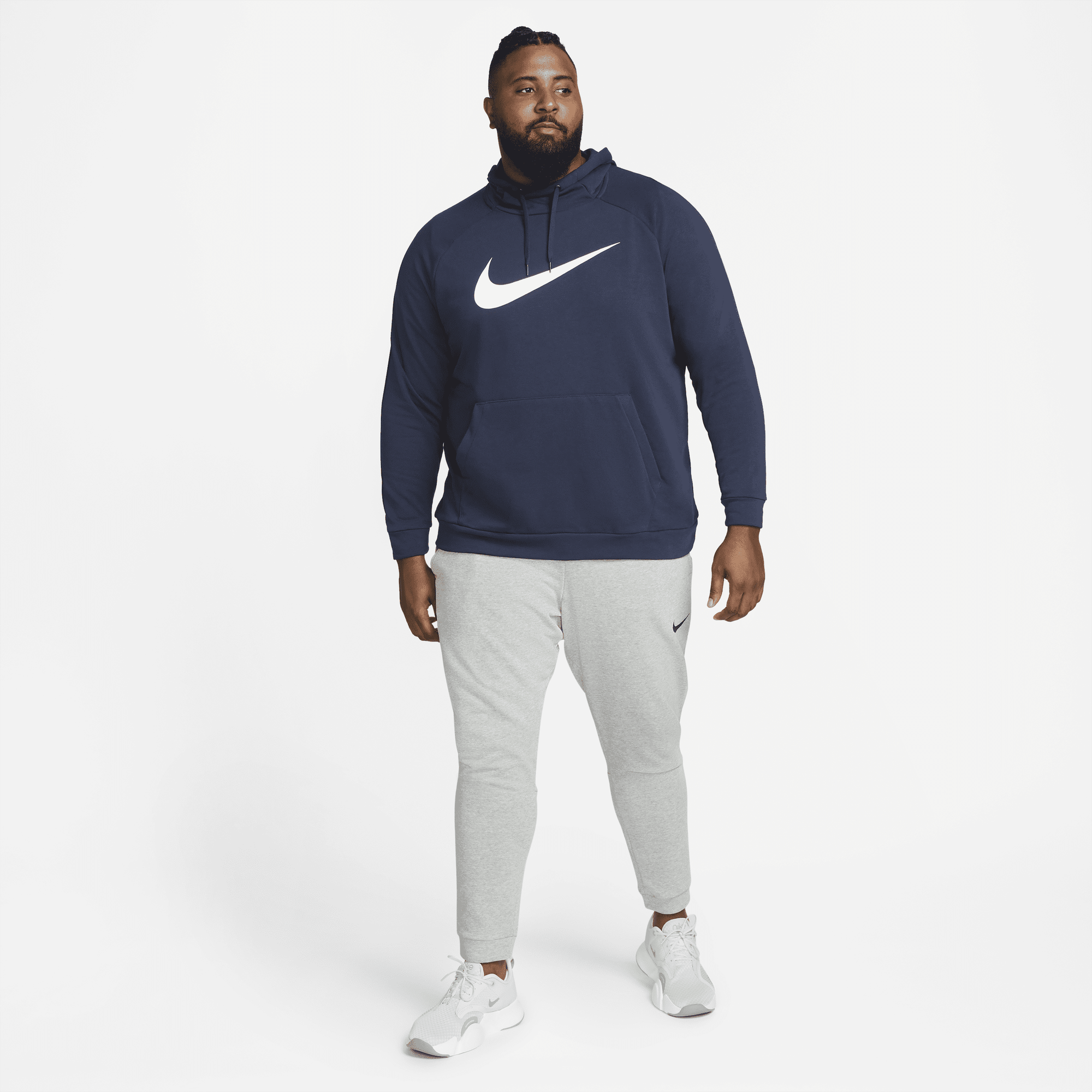 Shop Dri-FIT Men's Hooded Fitness Pullover Hoodie | Nike KSA