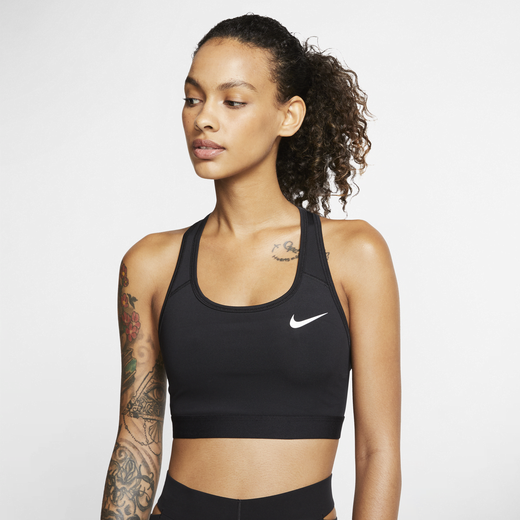 Buy Nike Dri-FIT Swoosh Medium-Support Non-Padded Asymmetrical Sports Bra  Online