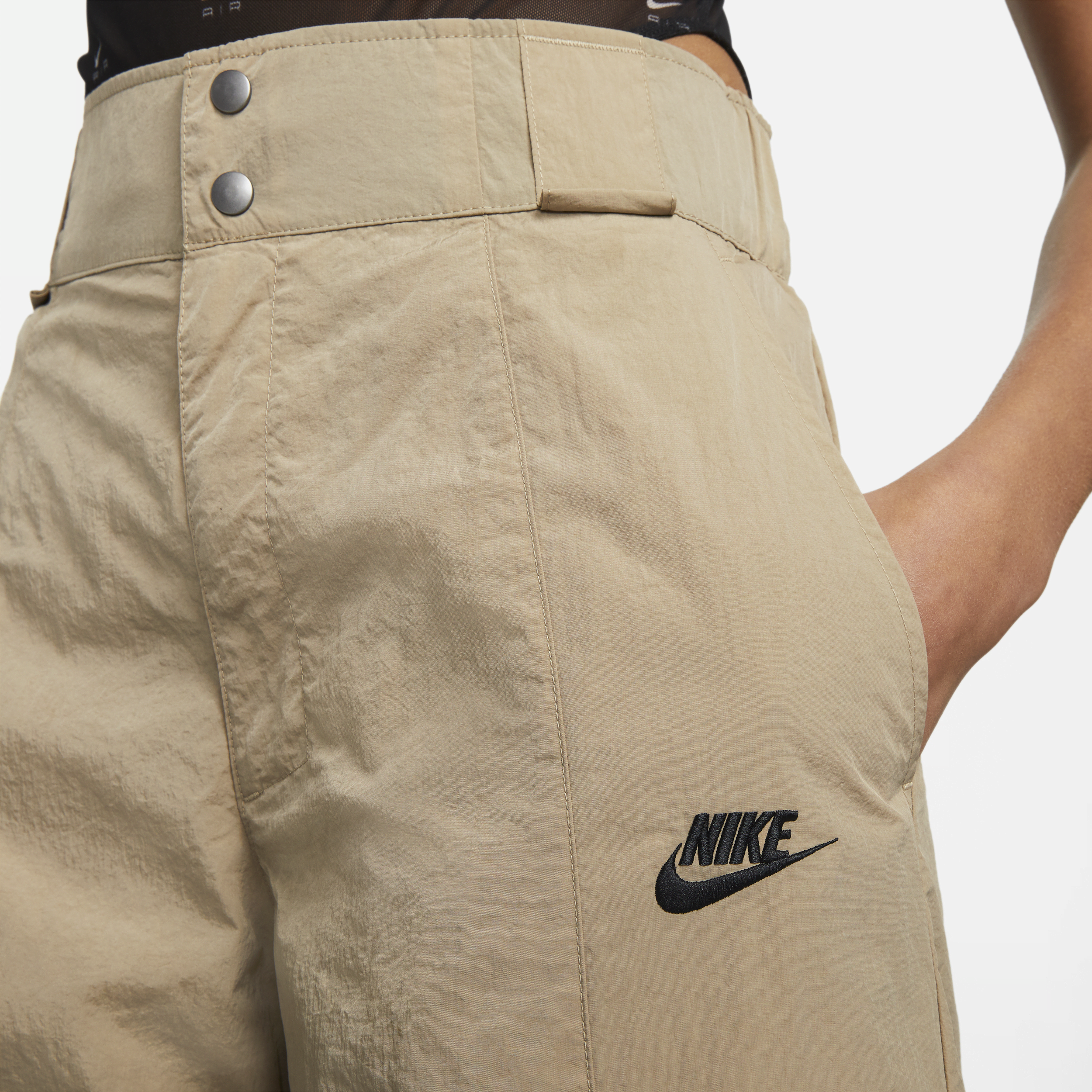 Buy Nike Black Woven Cargo Trousers from the Next UK online shop