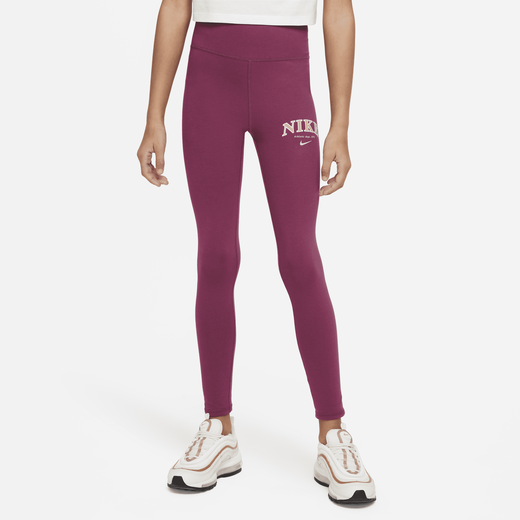 Nike Sportswear Favourites Older Kids' (Girls') Swoosh Leggings