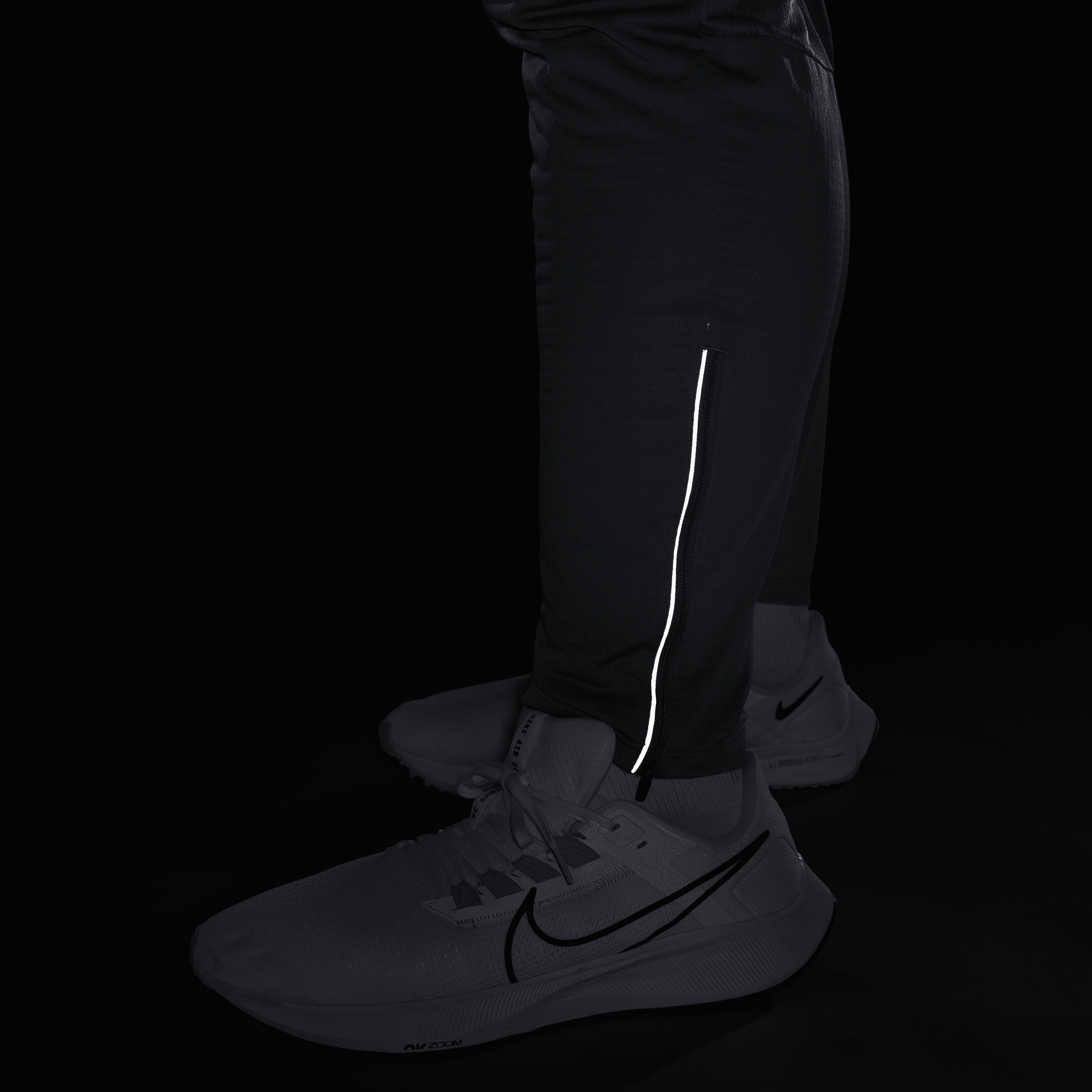 Buy Nike Trail Dawn Range Tapered Logo-print Dri-fit Track Pants L - Black  At 40% Off | Editorialist