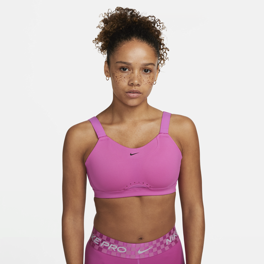 Nike, Intimates & Sleepwear, Nike Drifit Adv Alpha Highsupport Rose  Whisper Pink Sports Bra Small New
