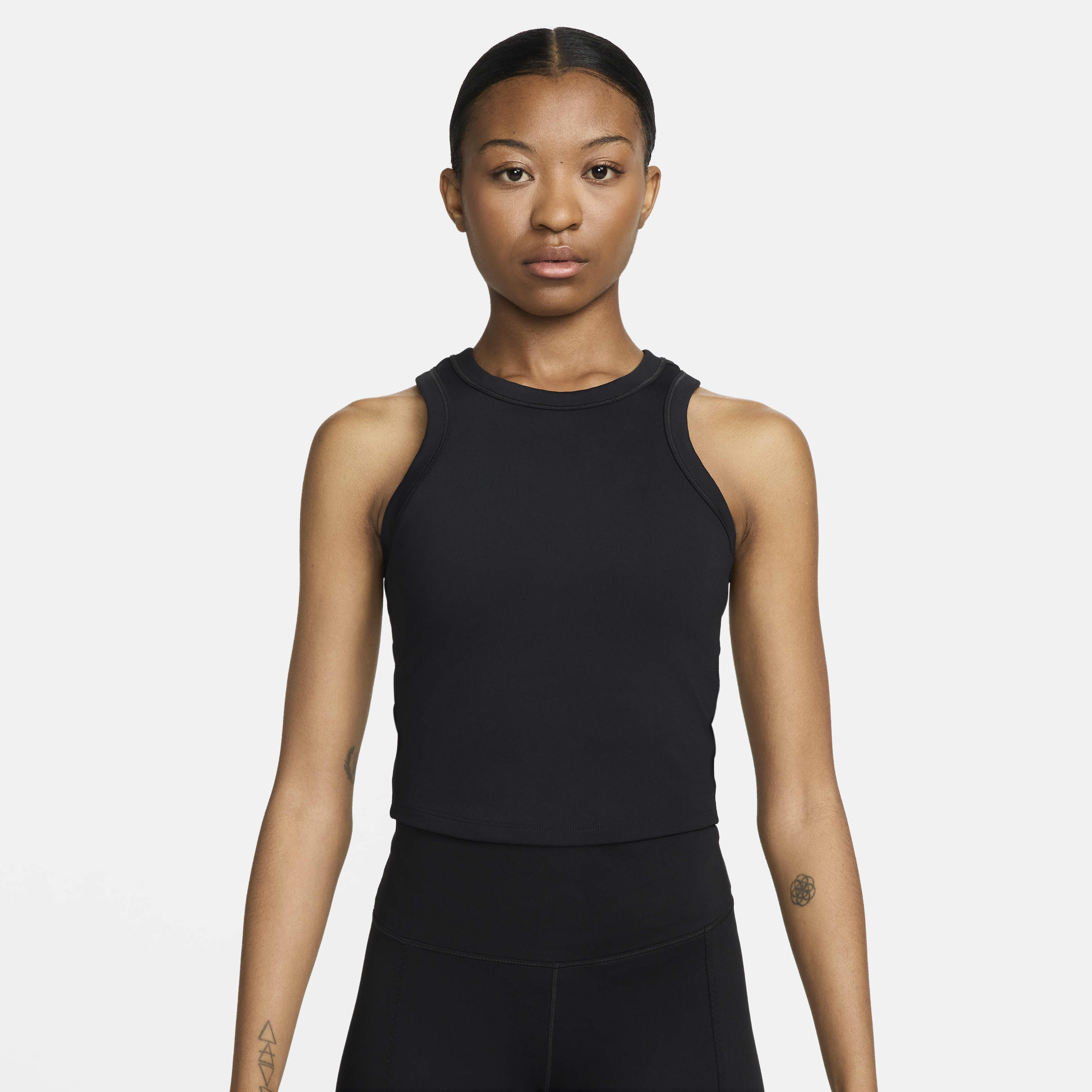 Nike One Fitted Women's Dri-FIT Cropped Tank Top
